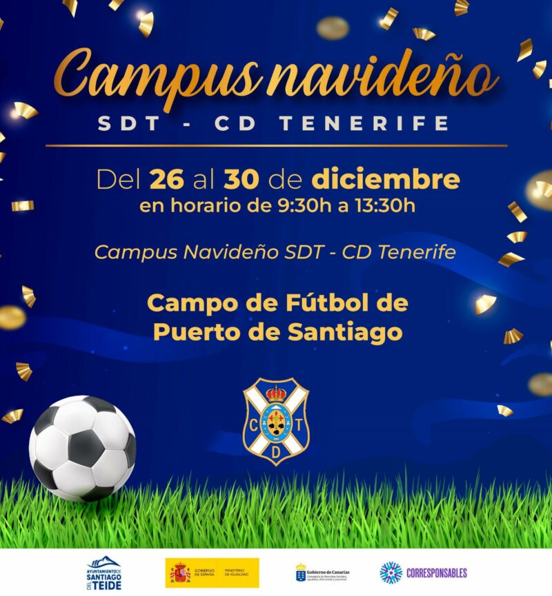 Campus de Fútbol Santiago del Teide - CD Tenerife - Deportes Santiago del Teide